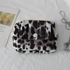 Monedero Acolchado de Dibujos Animados Coreanos, Bolsa de Cosméticos Dulce y Linda, Portatarjetas de Identificación Portátil, Portatarjetas, Bolsa Pequeña para Artículos Varios