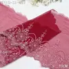 Tanglong Malla Burdeos Estilo Corte Francés Bordado con Patrón Encaje Falda Lolita Ropa Accesorios Hechos a Mano