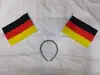 Diadema con Bandera Nacional Francia Alemania Países Bajos Bélgica Diadema con Bandera Accesorios para el Cabello Aficionados al Mundial Sombreros de Festival