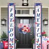 Decoración de Fiesta Celebración del Día de la Independencia Pancarta para Puerta Adecuada para Reuniones Familiares Amazon Transfronterizo 250º Aniversario