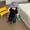Roupa de Menino 2026 Verão Camiseta Infantil de Manga Curta Estilo Coreano Bebê Roupas Infantis Tendência Roupas de Jardim de Infância e Calças