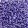 Cuentas Redondas Planas de Acrílico con Cara Sonriente de 10 mm Sueltas Hechas a Mano para Pulsera DIY Collar Joyería con Cuentas Accesorios Venta al por Mayor