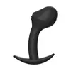 Plug anal de cabeça de pênis, massageador anal portátil para uso ao ar livre, brinquedo anal de flerte unissex, brinquedo sexual
