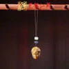 Corrente para Celular Incenso Madeira Grande Sábio, Sândalo Roxo Sun Wukong, Sândalo Pequeno Pingente Chaveiro Presente