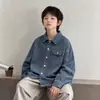 Chaqueta de mezclilla para niños, colección primavera/otoño, nuevo estilo 2026, prenda exterior moderna y elegante para niños, atuendo de otoño genial y a la moda para niños mayores