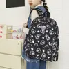 Mochila Nova Kuromi para Meninas Transfronteiriça, Doce, Casual e Versátil, Mochila para Alunos do Ensino Fundamental, Bolsa Escolar para Alunos do Ensino Médio