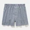 Calça Seta Roupa Íntima Masculina Algodão Tecido Solta Respirável Calça de Dormir Casa Tamanho Plus Shorts Boxer