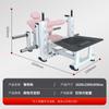 Entrenador de empuje de cadera para mujeres, equipo de entrenamiento de cadera específico para gimnasio, máquina de flexiones de cadera, equipo completo de fitness, máquina de puente de cadera