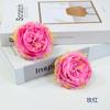 Cabeça de Flor de Peônia Simulada Atacado Flor para Parede de Casamento Arranjo Floral Decoração para Casa Acessórios de Cocar Estilo Antigo Flor de Seda DIY