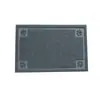 Alfombrilla para Patas de Mascotas de Seda Circular de PVC para Dormitorio Sala de Estar Antideslizante Absorbente Rectangular de Plástico Alfombrilla para Suelo de Acabado Alfombrilla para Puerta de Entrada