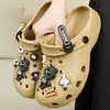 Nuevos Zuecos de Verano para Uso en Exteriores, Lindos Zapatos de Enfermera de Dibujos Animados de Tacón Bajo, Nuevas Sandalias Cerradas Transpirables de Pareja 2026