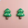 Lindo Set Navideño de Dibujos Animados Accesorios de Resina Accesorios para el Cabello DIY Diadema Pasador Funda para Teléfono Móvil Accesorios de Parche para Taza de Agua