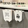 Cubo de basura plegable de pared para cocina y sala de estar del hogar, contenedor de almacenamiento especial para residuos, cubo de basura de cocina de gran capacidad