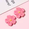 Série Criativa de Macarons Flor de Cerejeira Desenho Animado Acessórios de Resina Atacado DIY Feito à Mão Decoração de Bolo Adesivos para Celular Geladeira
