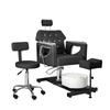 Silla Exclusiva para Lavar Pies Transfronteriza Estilo Nuevo Simple Salón Barbería Peluquería Tina de Baño para Pies Masajeador Silla de Peluquería Venta Directa de Fábrica