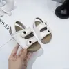 Zapatos Birkenstock Moda Coreana Infantil 2026 Nuevas Sandalias Abiertas de Verano para Niñas con Hebilla de Cinturón Diseño Elegante Zapatos de Playa