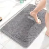 Alfombrilla gruesa para suelo de baño, felpudo absorbente para entrada, alfombra para el hogar, alfombrilla para el pie del inodoro, cadena de suministro de fábrica de comercio exterior