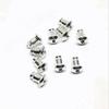 Joyería DIY Hecha en Corea Tapones para Orejas de Bala de Cobre Aretes Studs Accesorios para Pendientes Chapado Color Duradero Oro de 18K Tapones para Orejas Estilo de Moda