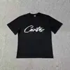 Marca nichada e trendy uma clássica camiseta de manga curta de ilha nova solta casual gola redonda estilo casal masculino e feminino camisa básica