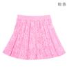 Saia Meia-Calça de Treinamento de Dança Infantil Verão Saia de Chiffon para Menina Ballet Vestido de Apresentação Infantil de Renda Avental