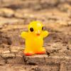 Musgo micro paisagem jóias pequenos ornamentos mini pato amarelo pato abelha miniatura resina pequeno animal pequenos ornamentos