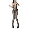 Lange Fei Lencería Sexy para Mujer Camisola Seductora de una Pieza de Seda con Abertura en la Entrepierna Sin Quitarse Pijama Transparente Qqny L05