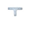 Conector de manguera de tres vías tipo T de 14,2 mm, boquilla de agua de plástico, accesorios de pagoda, conexión rápida flexible, conexión de alta temperatura, material PP