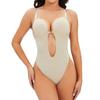 Bodyshaper Camisola Transversal Bojo Body Modelador Controle de Barriga Corset Sem Costas Peça Modeladora de Corpo Ultrafina