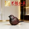 Colgante Cadena de Teléfono Urraca Pequeña de Sándalo Verde, Colgante Pájaro de Sándalo Morado Yiming Xianyuan, Colgante para Bolso, Puesto Callejero
