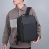 Mochila transfronteriza simple para laptop bolsa de computadora de negocios gran capacidad casual campus estudiante mochila se puede imprimir con logo