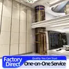 Fabricante de Ascensores Redondos Cabina de Vidrio Panorámico 360 grados Ascensor Panorámico Silencioso y Suave Ascensor para Villa Ascensor para Casa