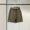 Essenciais Roupa de Fora Masculina de Verão Shorts Streetwear Jovem Estilo Casal Comprimento do Joelho Caimento Solto Névoa Sub-Marca Marca Tendência
