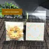 Saco de embalagem para alimentos de panificação 5,5*5,5 saco autoadesivo para biscoitos saco auto selante transparente para doces bolos salgadinhos crisp de floco de neve