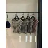 KITTIN 2026 Principios de Otoño Estilo Retro Coreano Bloque de Color Rayas Versátil Adelgazante Hombro Recto Cuello Redondo Manga Corta Camiseta 3966