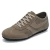 Zapatos casuales para hombre, zapatillas de entrenamiento retro alemanas de moda, zapatillas transpirables de suela plana, zapatos deportivos Cortez, zapatos de cordones para hombre, mocasines