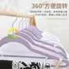 Perchas Antideslizantes Afelpadas para Abrigos Negros Trajes de Hombre Perchas de Terciopelo Sin Costuras Venta Directa al Por Mayor Tienda de Ropa