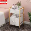 Carro para Herramientas de Ventosaterapia de Salón de Belleza Carrito Pequeño Estante de Almacenamiento Móvil Estante de Almacenamiento Ligero Multicapa Gabinete de Belleza para Uñas