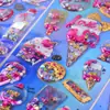 Pegatinas Selladoras Brillantes y Divertidas, Pegatinas 3D Lindas, Pegatinas de Agitar, Pegatinas Decorativas para Diarios, Pegatinas para Planificadores para Niños y Niñas