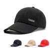 Gorra de béisbol de primavera y verano para hombres y mujeres, para exteriores, de ala larga, con protector solar, de lona, para montañismo, pesca, con visera