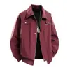 Otoño 2026 Nuevo Estilo Coreano de Moda Marca ins Japonés Calle Alta Holgado Top Casual Estilo Hong Kong Chaqueta de Trabajo Hombres.