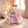Solo Ropa de Muñeca/Ropa Hecha a Mano para Muñeca Conejo Jc Bonnie, Pijama, Vestido Mismo Estilo del Pequeño Libro Rojo, Conjunto para Muñeca de 32cm, Lindo