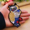 Adesivos de tecido para bordado bordado capítulo de bordado de computador moda DIY lantejoulas animal decoração de roupas patch