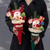 Suprimentos de Natal, buquê de cone, presente de Natal para namorada, melhor amiga ou amiga, decoração de Natal criativa e atenciosa