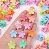 Accesorios para el Cabello de Niños Coloridos Estilo Coreano Morandi Pinza Pequeña de Garra para Mujer 1.7 Pinza Pequeña de Princesa Pinza para Flequillo