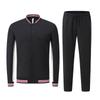 Moda Nova Outono e Inverno Uniformes de Baseball com Gola Alta e Cor Contrastante para Homens, Jaquetas Masculinas de Alta Qualidade e Tendência, Jaquetas de Casal para Jovens Homens e Mulheres