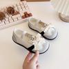 Zapatos de mujer, primavera y otoño 2025, nuevos zapatos casuales para niñas, zapatillas de suela blanda para niños, zapatos de pajarita, zapatos de estilo occidental.