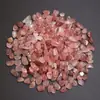 En stock Mayoreo Grava de Cristal de Grano Pequeño Cristal Blanco Cristal Rosa Clavo para Colchón Decoración de Uñas Cristal Planta en Maceta Piedra de Paisaje Decoración