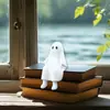 Halloween Transfronterizo Nuevo Producto Resina Fantasma Sentado Patio Exterior Balcón Maceta Hogar Estantería Adornos Decorativos
