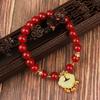 Moda nacional nova pulseira artesanal chinesa retro frisado estilo nacional menina pulseira pulseira antiga pulseira atacado