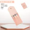Cortauñas Angulado Estilo Alemán Transfronterizo Set de Herramientas de Manicura de 10 Piezas Lima de Uñas Plegable Portátil de Gama Alta Set Personalizado de Cortauñas